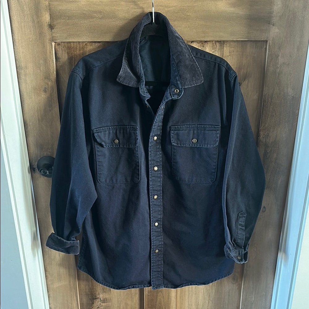 Brandy Melville/ John Galt Black Denim Trucker Jacket